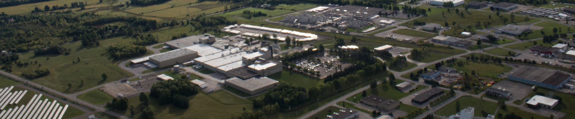 Aerial image of Brockville Industrial Park